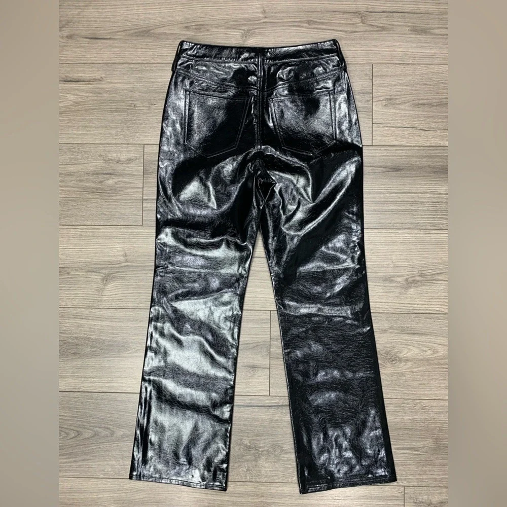 J.‎ Crew Collection Faux Patent leather pants size 27 (BU144) NWT